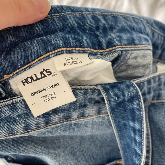 ROLLA'S Blue Denim Overalls - Picture 4 of 5